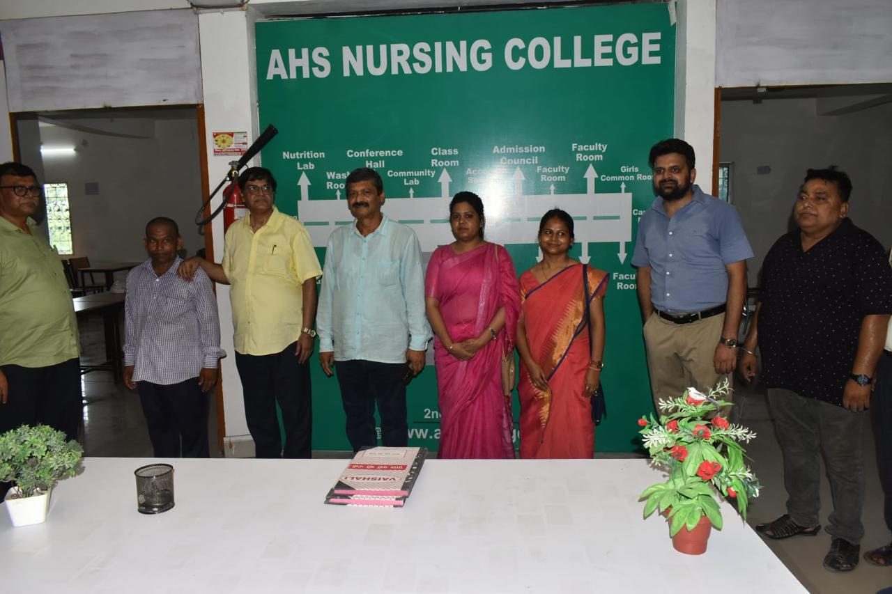 Welcome at the college reception