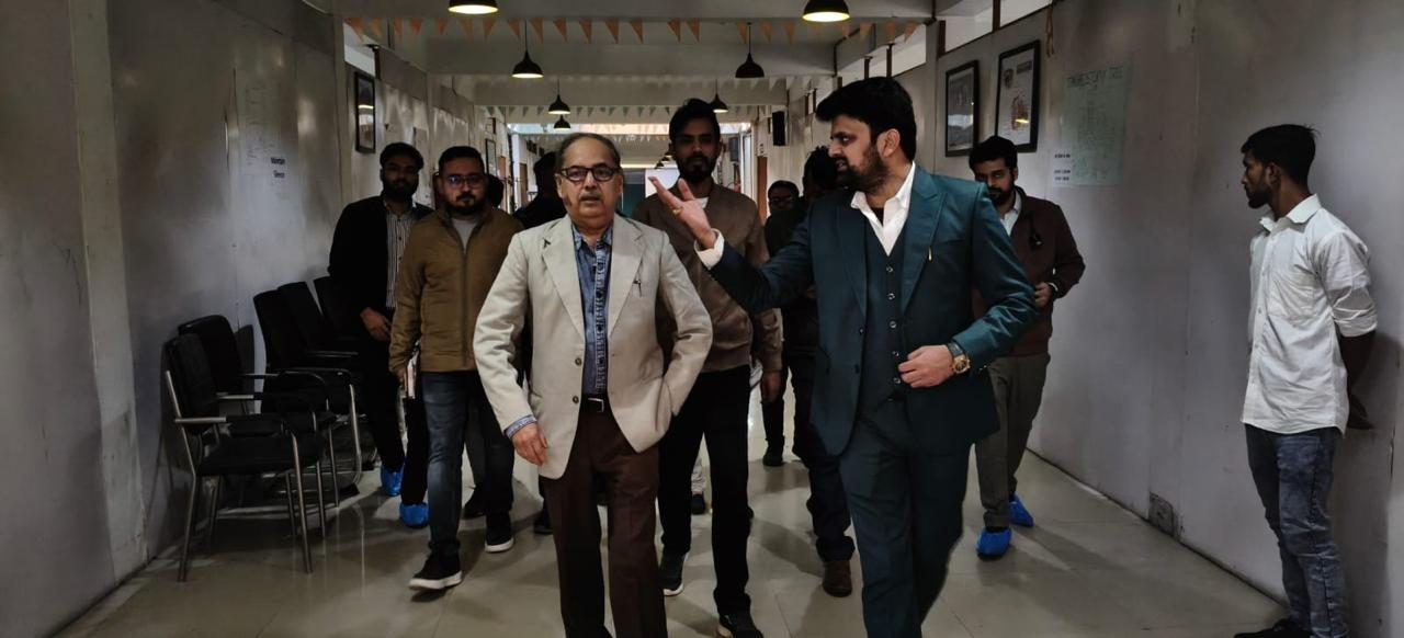 Touring the corridors of AHS Global Hospital