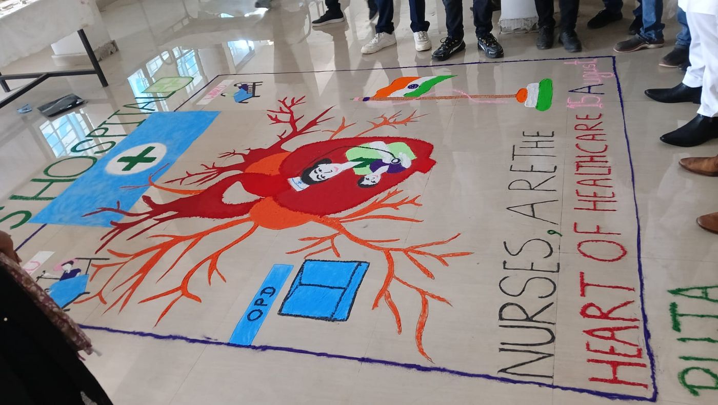Rangoli: Nurses are the heart of healthcare